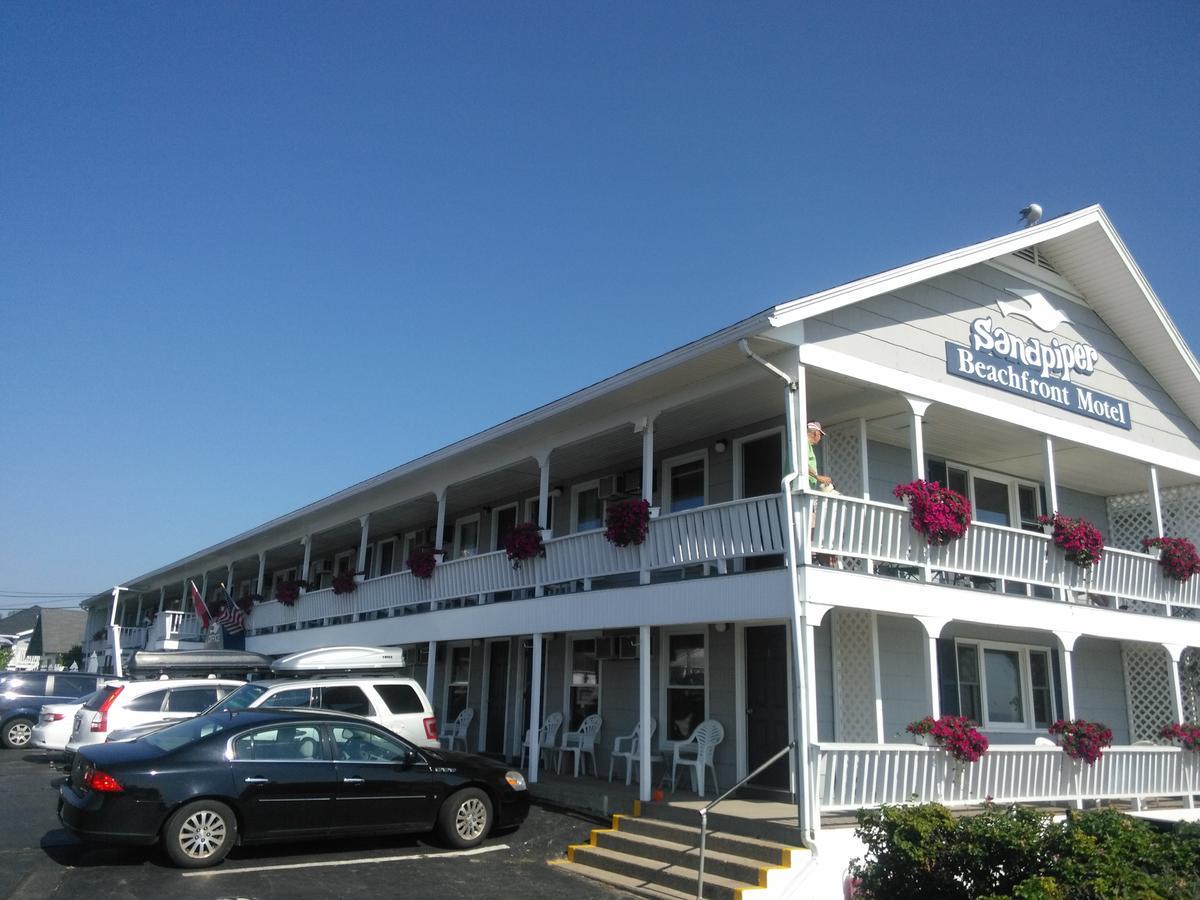 Sandpiper Beachfront Motel オールドオーチャードビーチ エクステリア 写真